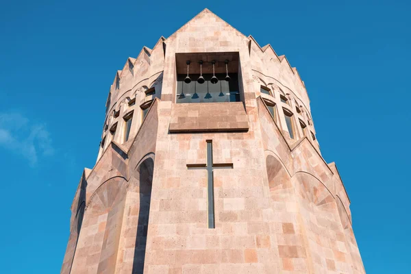 Maio 2021 Vagharshapat Armênia Arquitetura Incomum Igreja Dos Santos Arcanjos — Fotografia de Stock