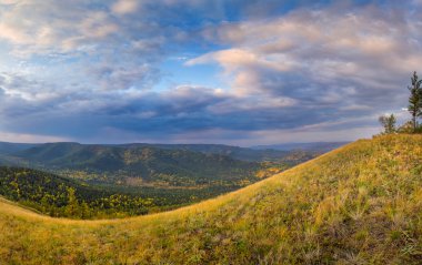 Güney Ural Dağları içinde sonbahar