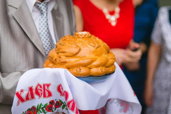 Pan de boda con sal —  Fotos de Stock