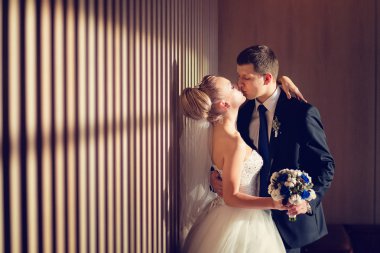 Düğün çift kopya alanı ile kapalı