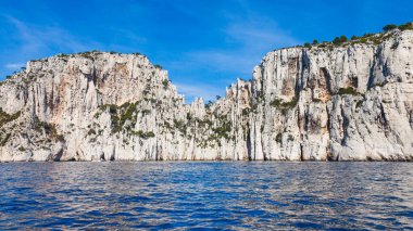 Cassis, Fransa yakınlarındaki Calanques Ulusal Parkı.