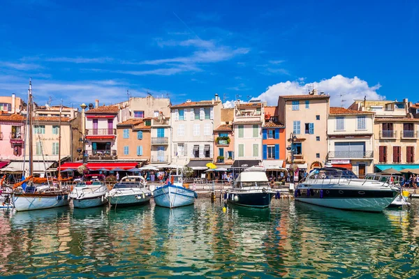 Cassis France September 2016 Sunny Day Harbour Cassis Southern France — 图库照片