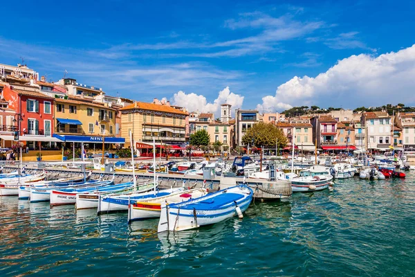 Cassis France September 2016 Sunny Day Harbour Cassis Southern France — 图库照片