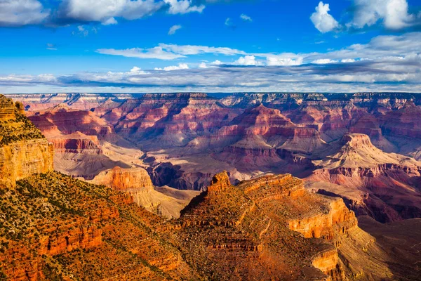 Πρωινή Άποψη Του Grand Canyon National Park Αριζόνα — Φωτογραφία Αρχείου