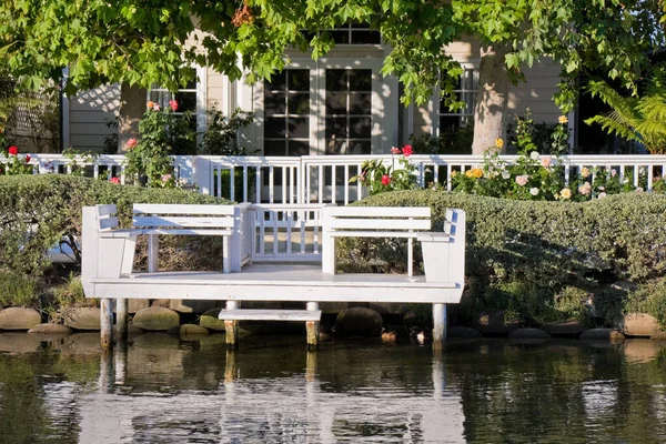 House Canal Venice Beach California — Stock Photo, Image