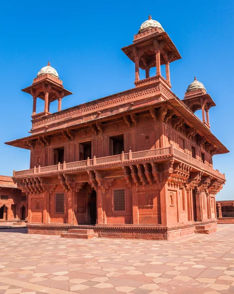 Hall Private Audience Diwan Khas Fetehpur Sikri Uttar Pradesh India Rechtenvrije Stockfoto's