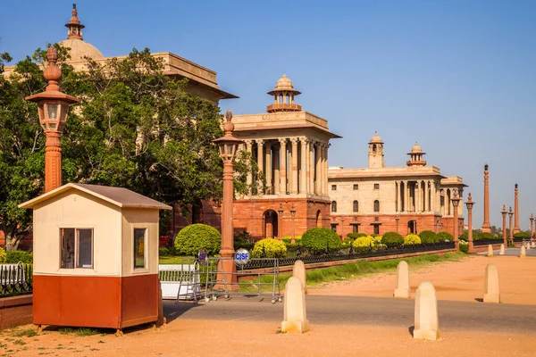 Gebouwen Het Noordblok Van Het President House New Delhi India — Stockfoto