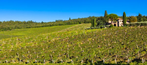 Panorama da Toscana — Fotografia de Stock