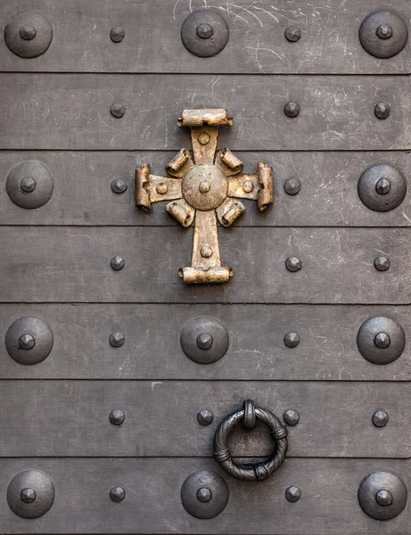 Detalle de puerta vieja — Foto de Stock