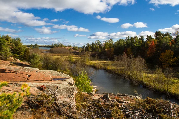 Sonbahar Killarney Provincial Park Ontario Kanada