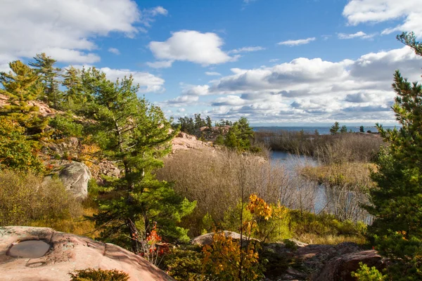 Sonbahar Killarney Provincial Park Ontario Kanada