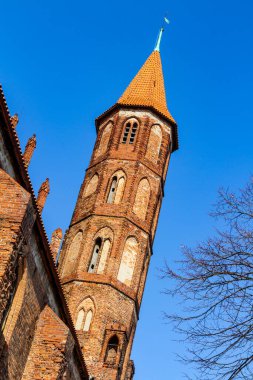 Eski gotik St. Peter ve Chelmno, Polonya 'daki St. Paul Kilisesi.