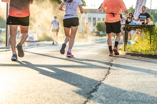 Wizz Air Katowice Half Marathon Katowice Silesia Poland June 2021 — Stock Photo, Image