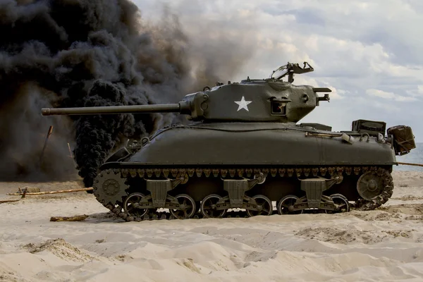 Sherman Tank — Stock Photo, Image