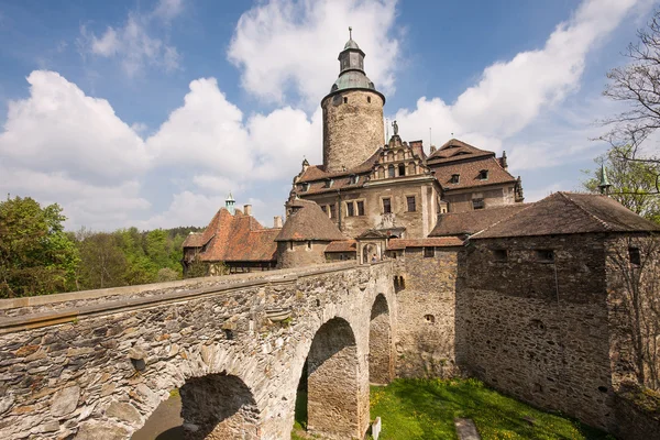 Czoch замок, Лесна, Польща — стокове фото