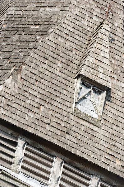 Wieża drewniana dzwonnica — Zdjęcie stockowe