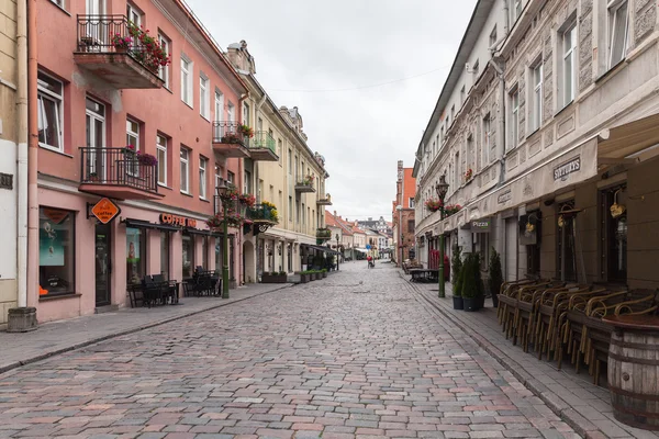 Calles del casco antiguo de Kaunas — Foto de Stock