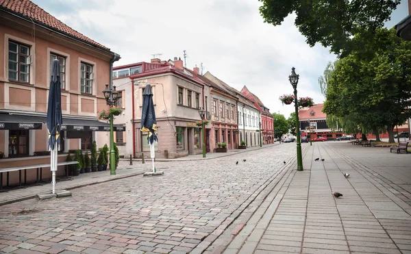 Streets of Kaunas old town — Stock Photo, Image