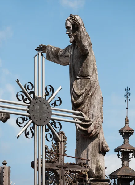 Hill of crosses — Stock Photo, Image