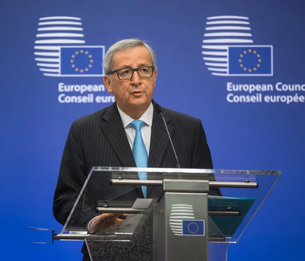 Europese Commissie voorzitter Jean-Claude Juncker — Stockfoto