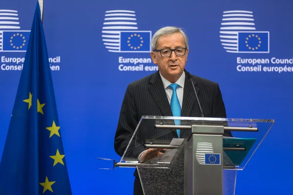 Presidente della Commissione europea Jean-Claude Juncker — Foto Stock