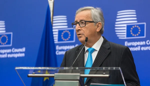 Jean-Claude Juncker, Presidente de la Comisión Europea — Foto de Stock