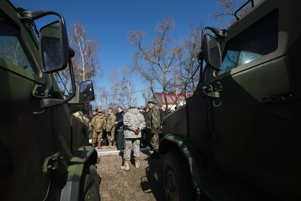 Вооружённые силы Украины — стоковое фото