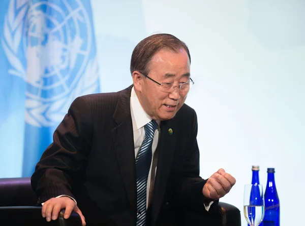 UN Secretary General Ban Ki-moon — Stock Photo, Image