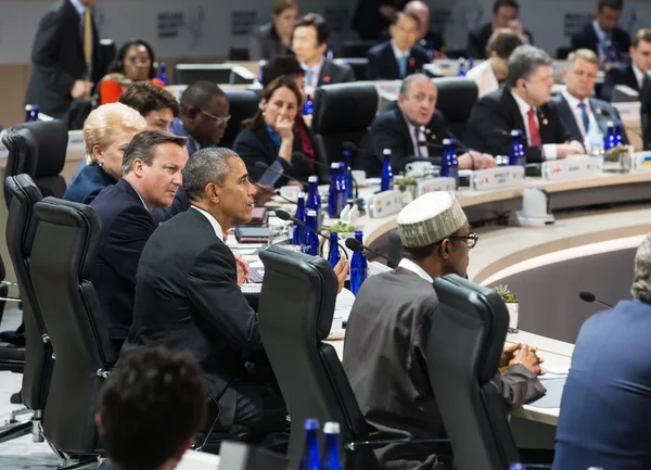 Nuclear Security Summit in Washington, 2016 — Stock Photo, Image