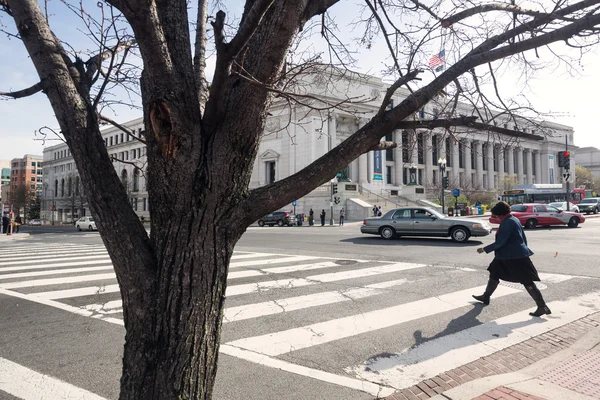 街道和建筑的华盛顿特区 — 图库照片