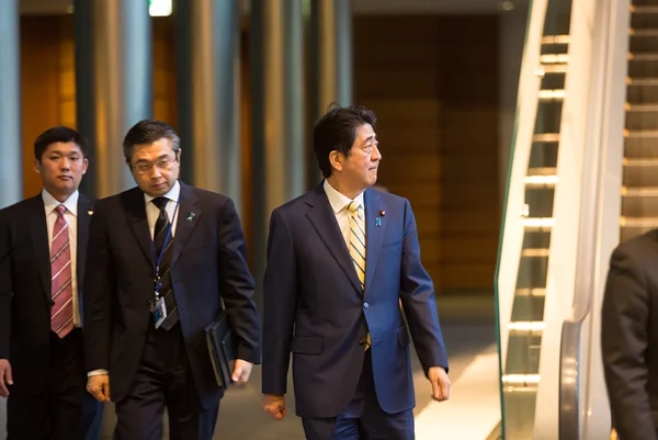 Japońskiego premiera Shinzo Abe — Zdjęcie stockowe