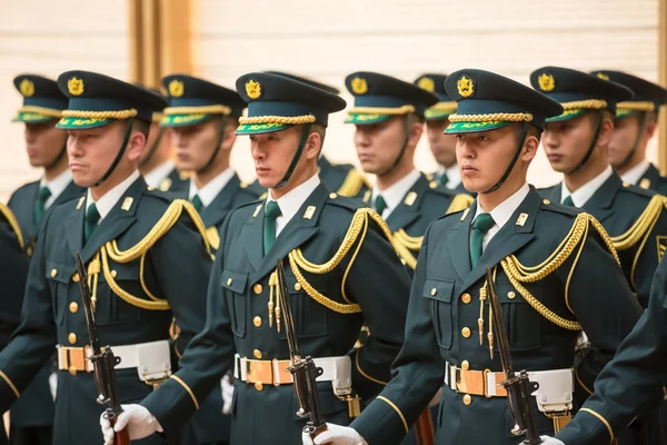 Guard of honor in Tokio — Stock Photo, Image