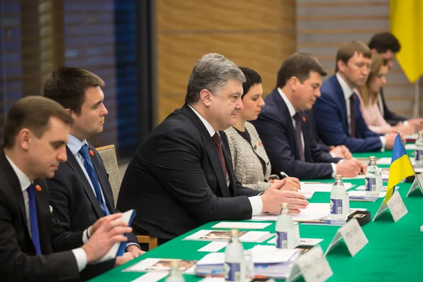 Petro Poroshenko em Tokio — Fotografia de Stock