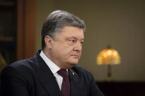 Presidente de Ucrania Petro Poroshenko — Foto de Stock