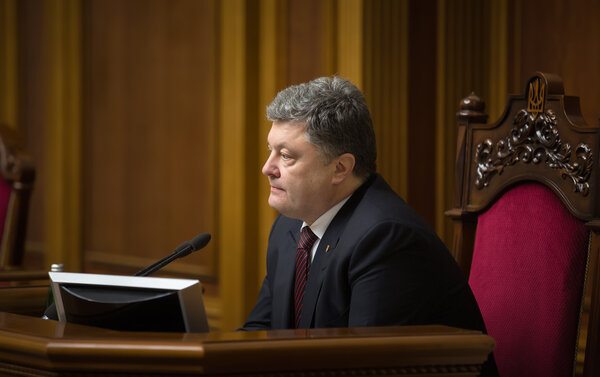 Президент Украины Петр Порошенко
