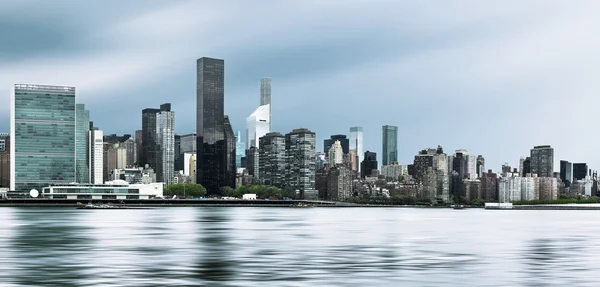 Skyline del centro di Manhattan — Foto Stock