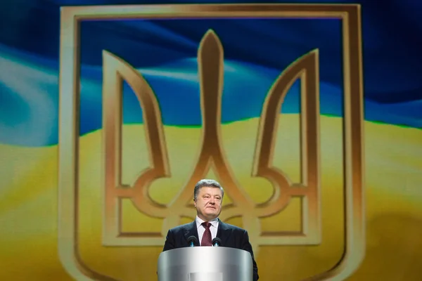 Presidente de Ucrania Petro Poroshenko — Foto de Stock