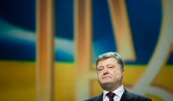 Presidente dell'Ucraina Petro Poroshenko — Foto Stock