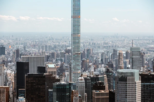 El rascacielos residencial más alto del mundo en Manhattan —  Fotos de Stock