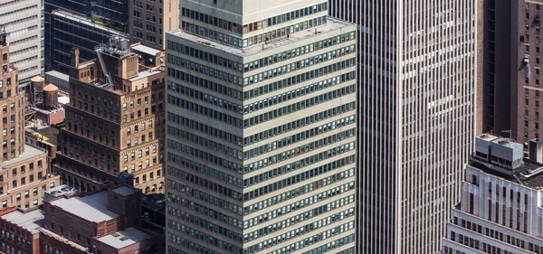 New York-i városkép madártávlatból nézet — Stock Fotó