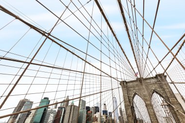 New York 'taki Brooklyn Köprüsü