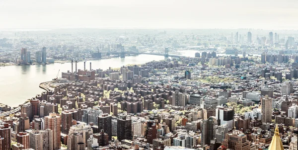 Manhattan tittade på från Empire State Building — Stockfoto