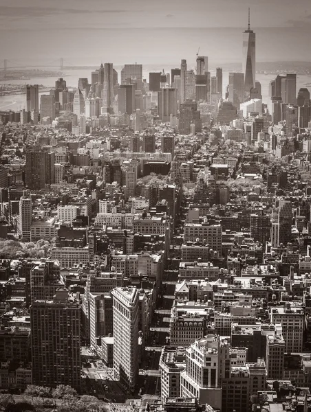 Flatiron Gebäude und 5th Avenue — Stockfoto