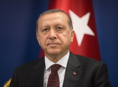 Türk Başkan Recep Tayyip Erdoğan