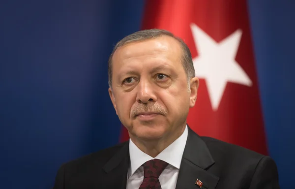 Turkiets President Recep Tayyip Erdogan — Stockfoto