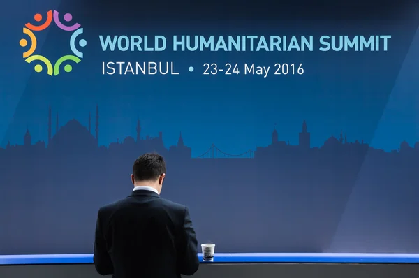 Παγκόσμιας ανθρωπιστικής διάσκεψης κορυφής, Κωνσταντινούπολη, Τουρκία, 2016 — Φωτογραφία Αρχείου