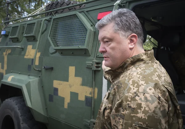 Ozbrojených sil Ukrajiny v oblasti vojenského vzdělávání — Stock fotografie