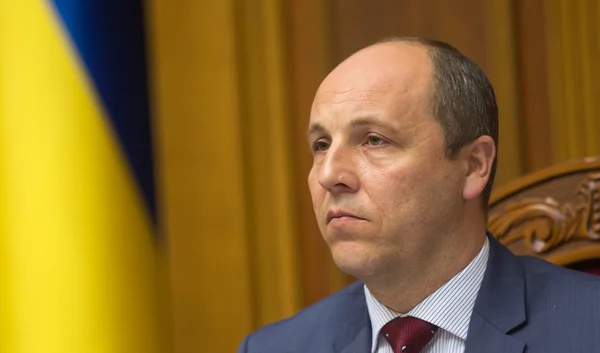 Chairman of the Verkhovna Rada of Ukraine Andriy Parub — Stock Photo, Image