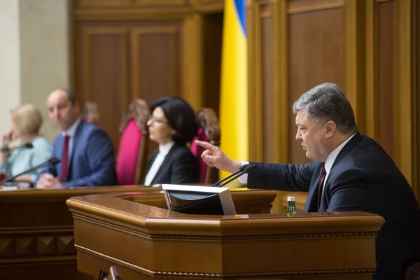 Presidente da Ucrânia Petro Poroshenko — Fotografia de Stock