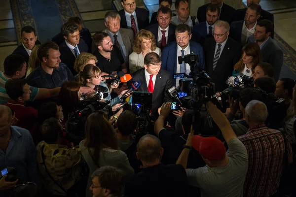 Líder do Partido Radical da Ucrânia Oleg Lyashko — Fotografia de Stock